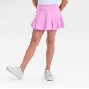 All in Motion Light Pink Mini Skirt size L 10/12